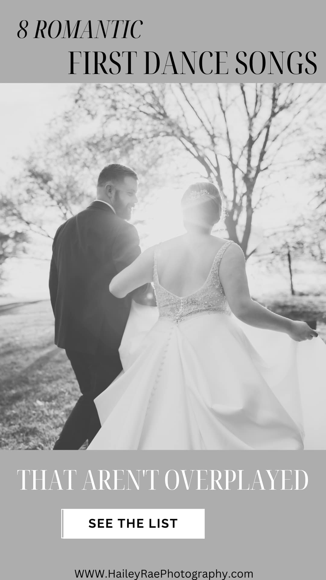 8 Romantic First Dance Songs that aren't overplayed