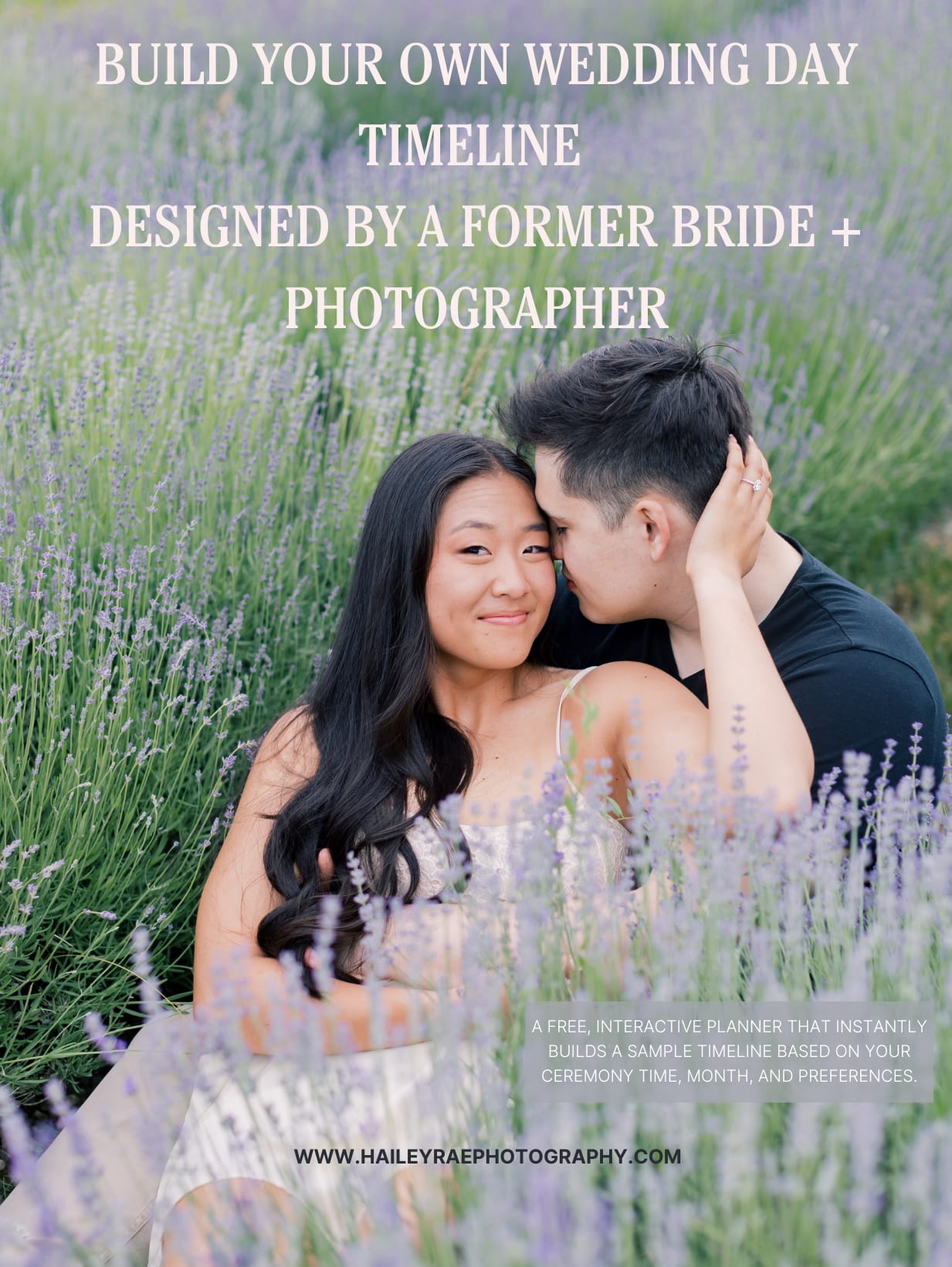 Build your own free wedding day timeline tool