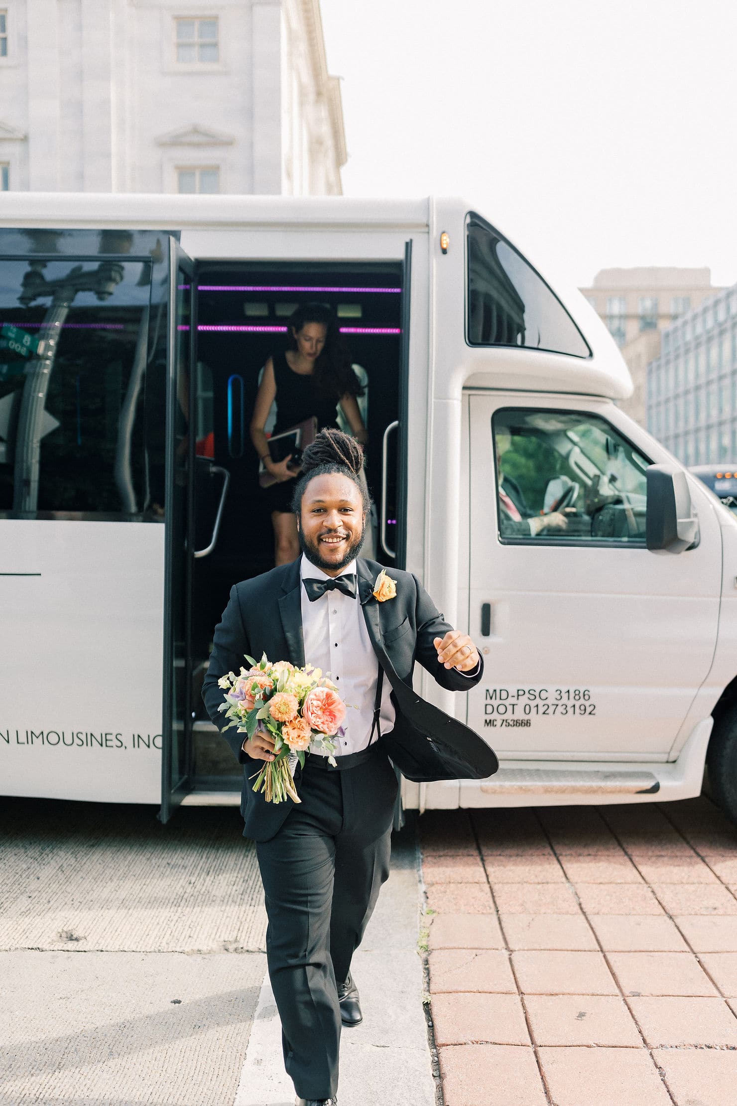 A modern Black tie wedding in Washington, DC