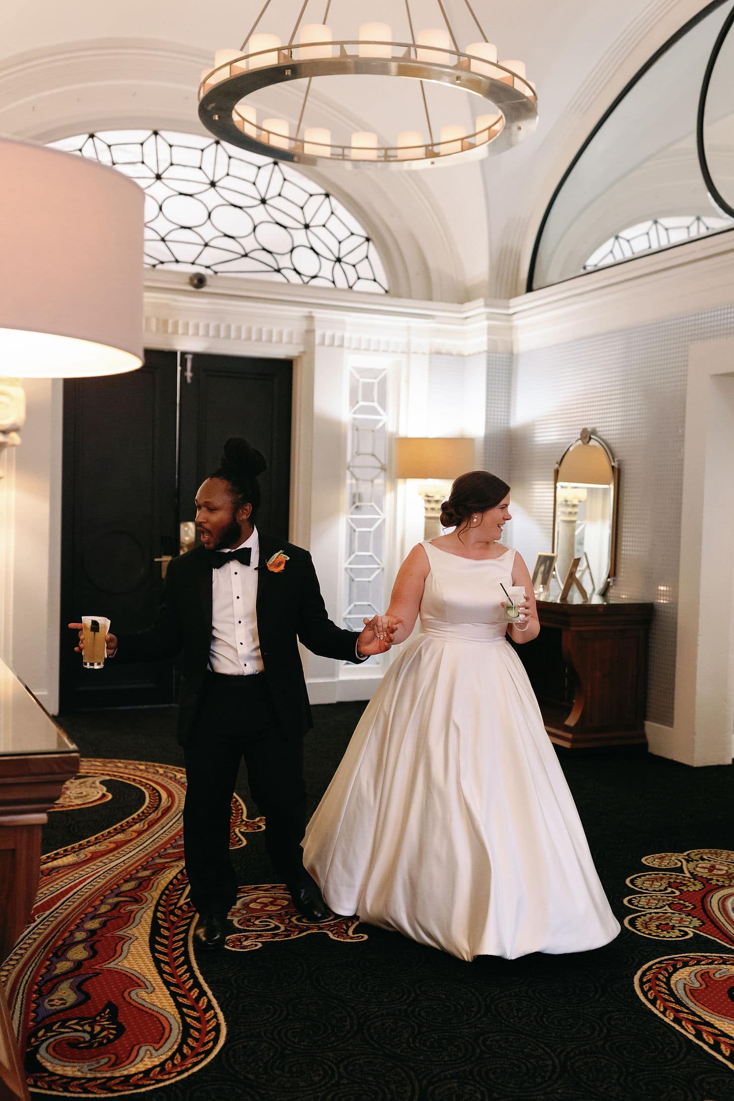 A reception first look inside Hotel Monaco in Washington, DC