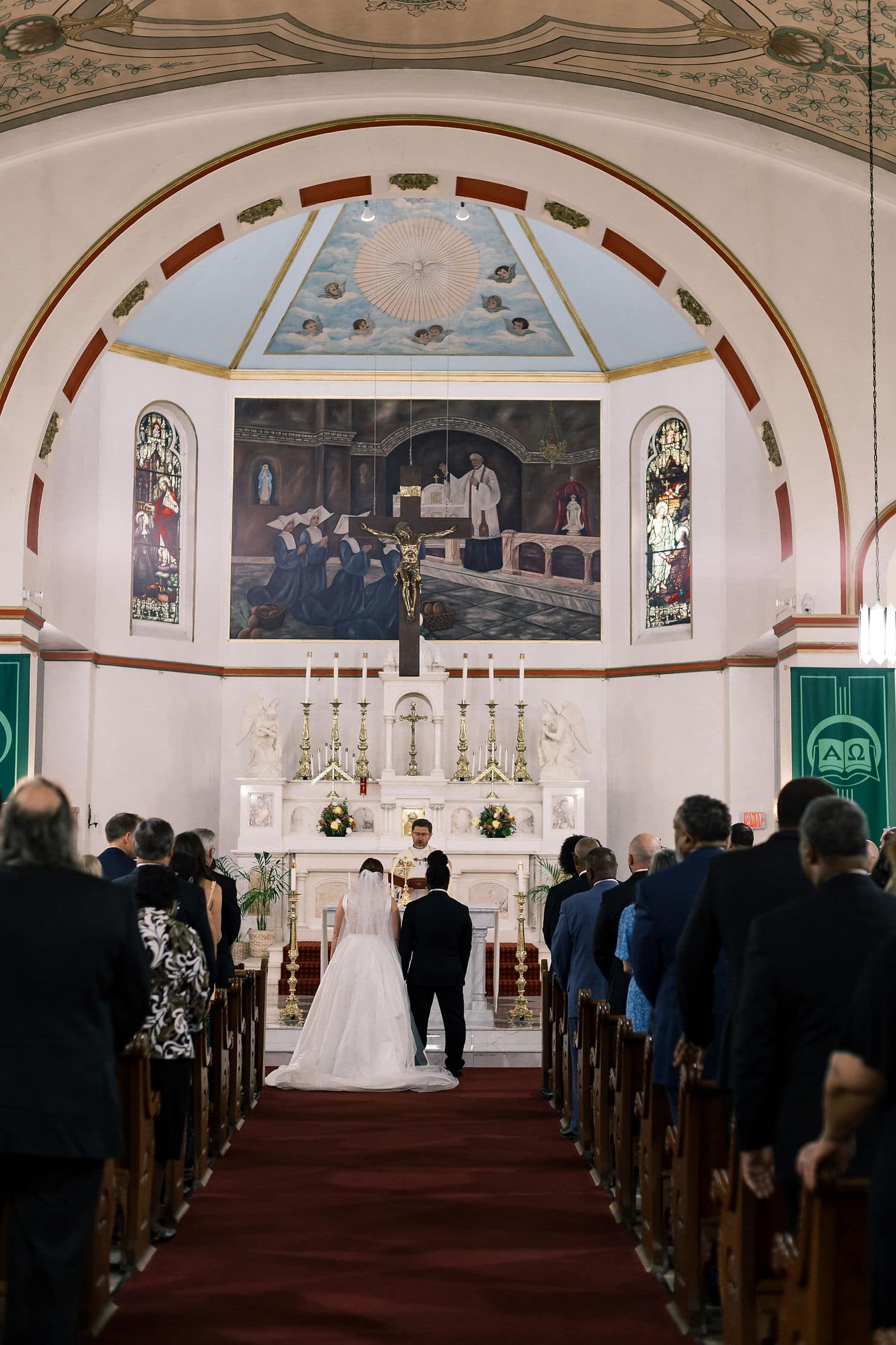 Saint Vincent De Paul Wedding in downtown DC