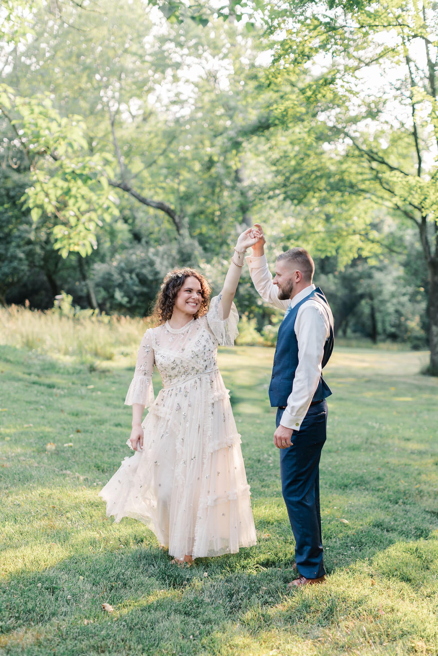 a dreamy garden party wedding