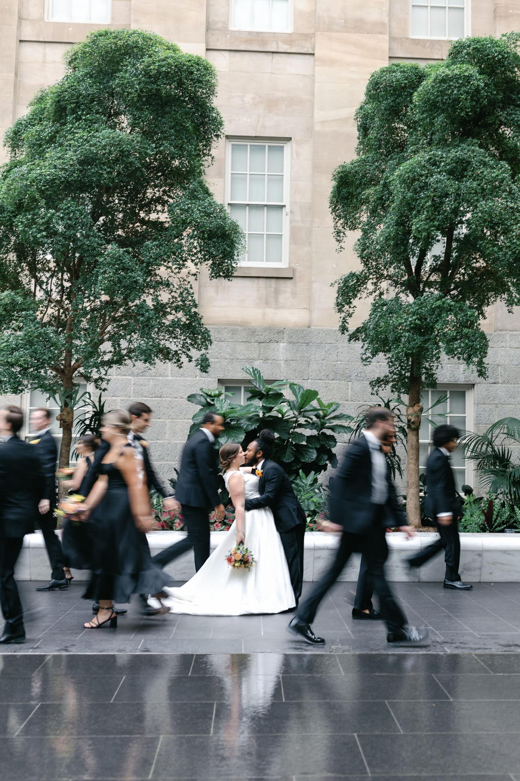 National Portrait Gallery Wedding portraits in Washington DC
