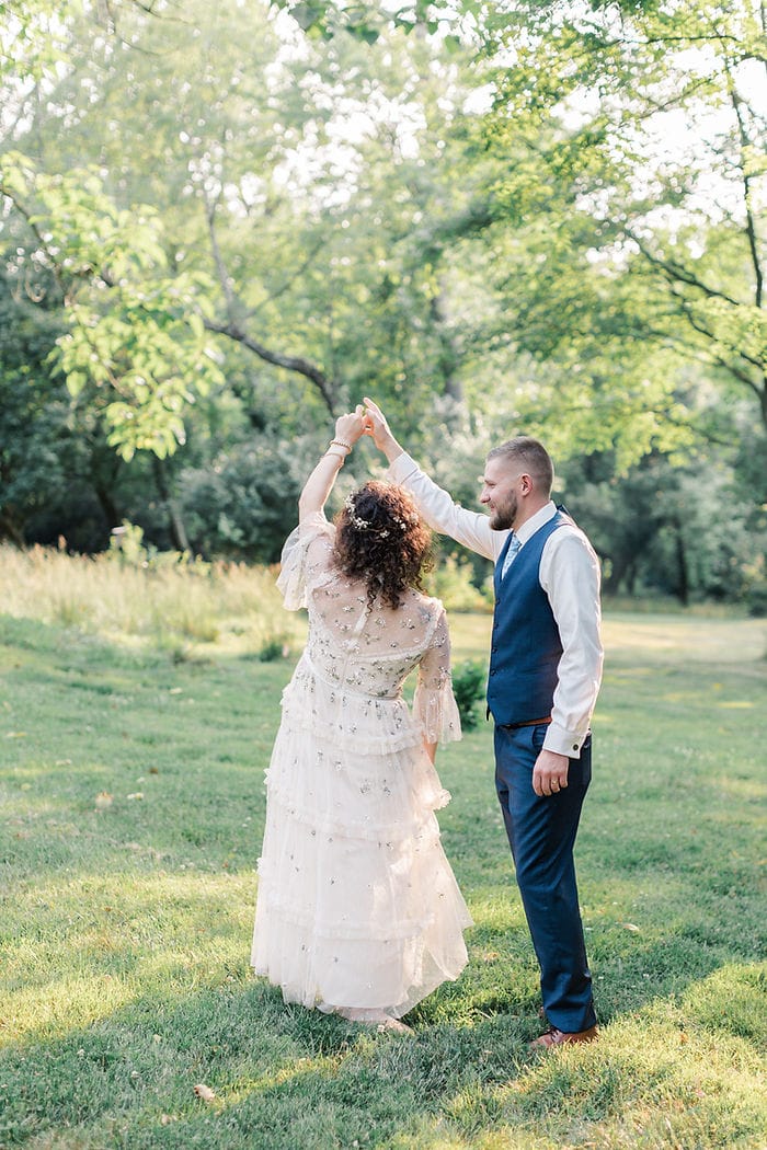 a dreamy garden party wedding