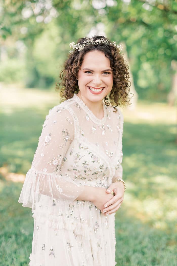 fine art film style photography for a bride in eldersburg Maryland