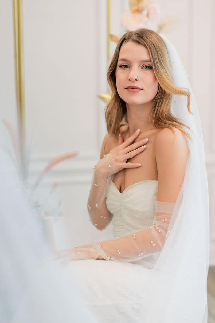 luxury high end bridal session filled with style and elegance