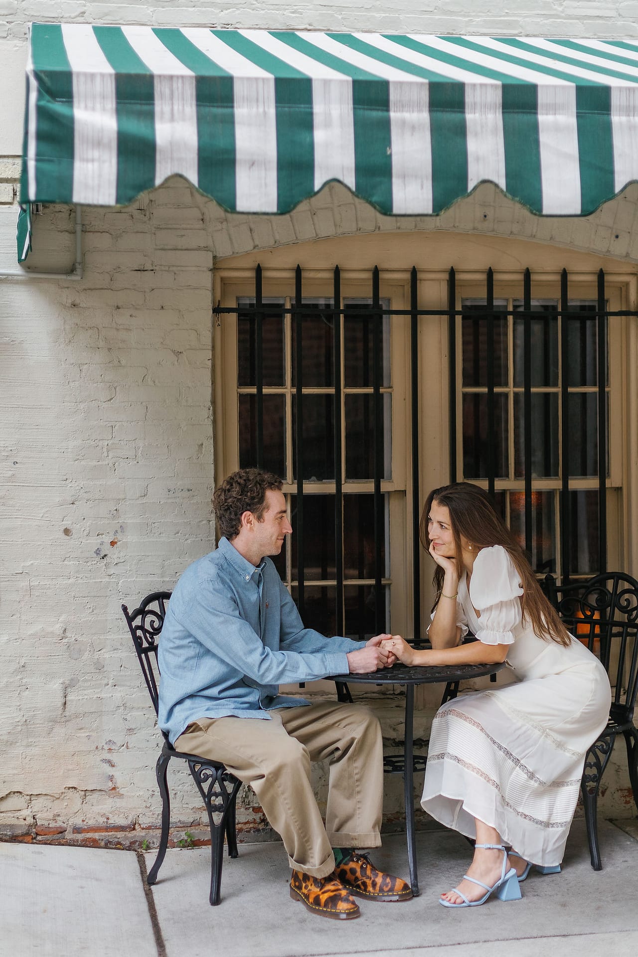 A Parisian style engagement session documentary photography 