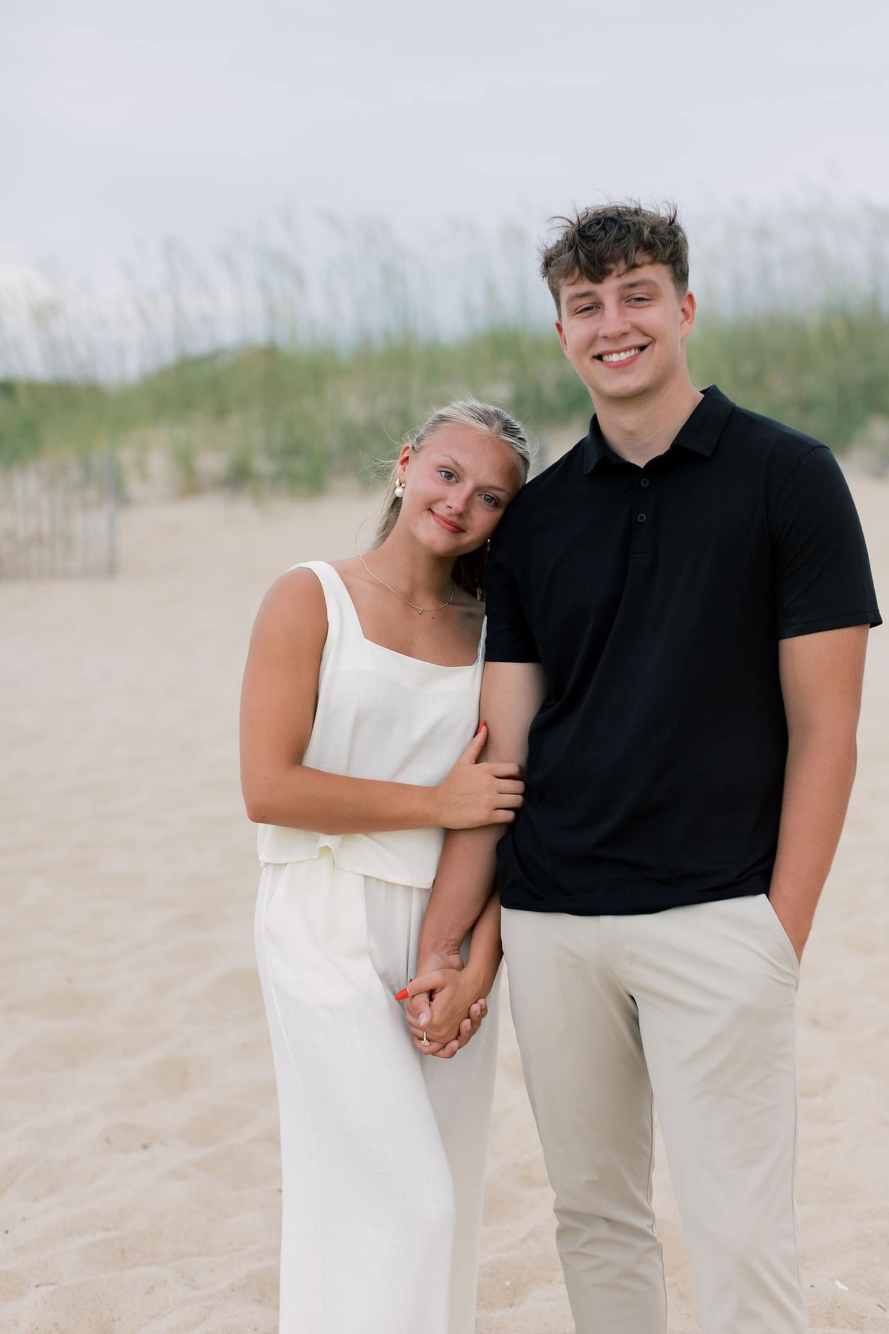 beach photoshoot in outer banks, north carolina