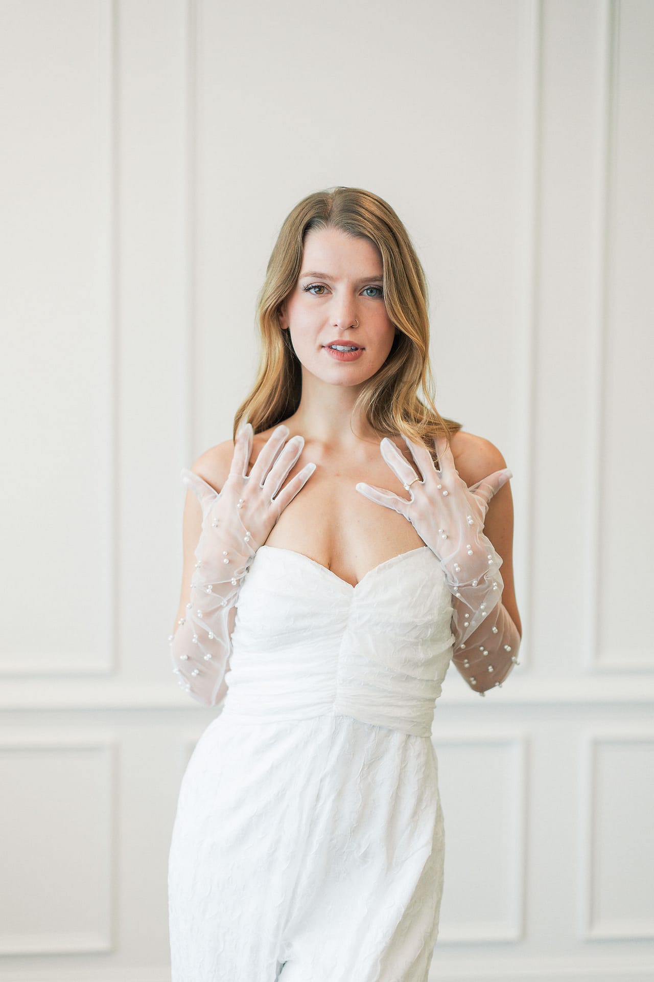 Editorial studio styled shoot in Howard County, Maryland at a natural light studio in Ellicott City