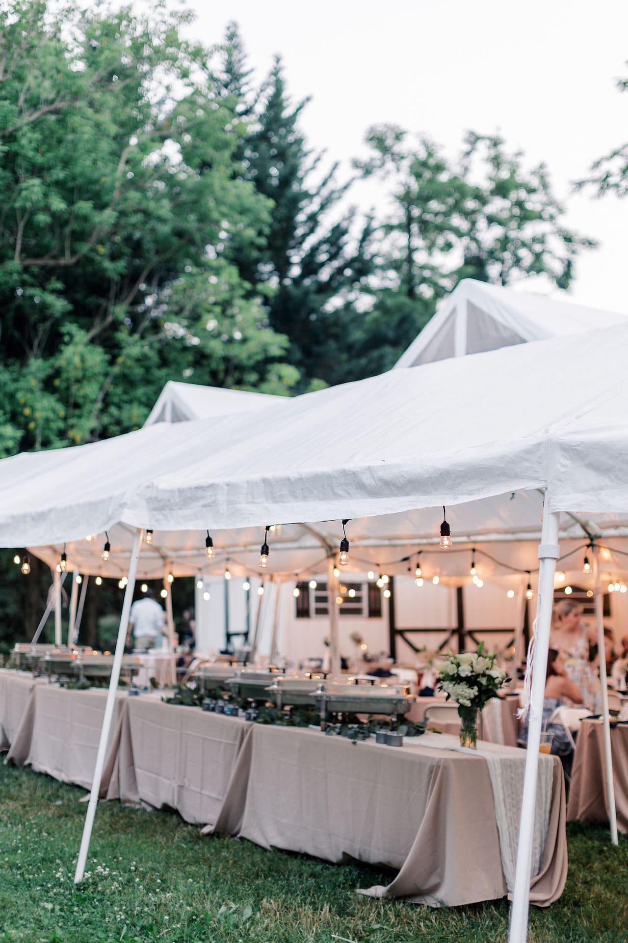 a martha stewart inspired backyard wedding celebration