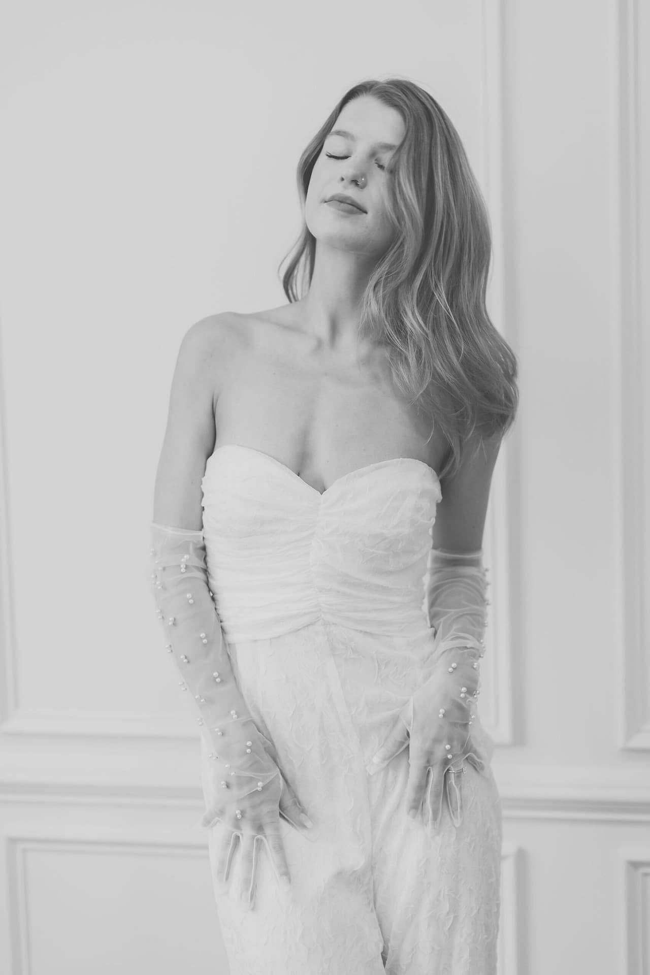 studio wedding photoshoot and bridal portrait ideas