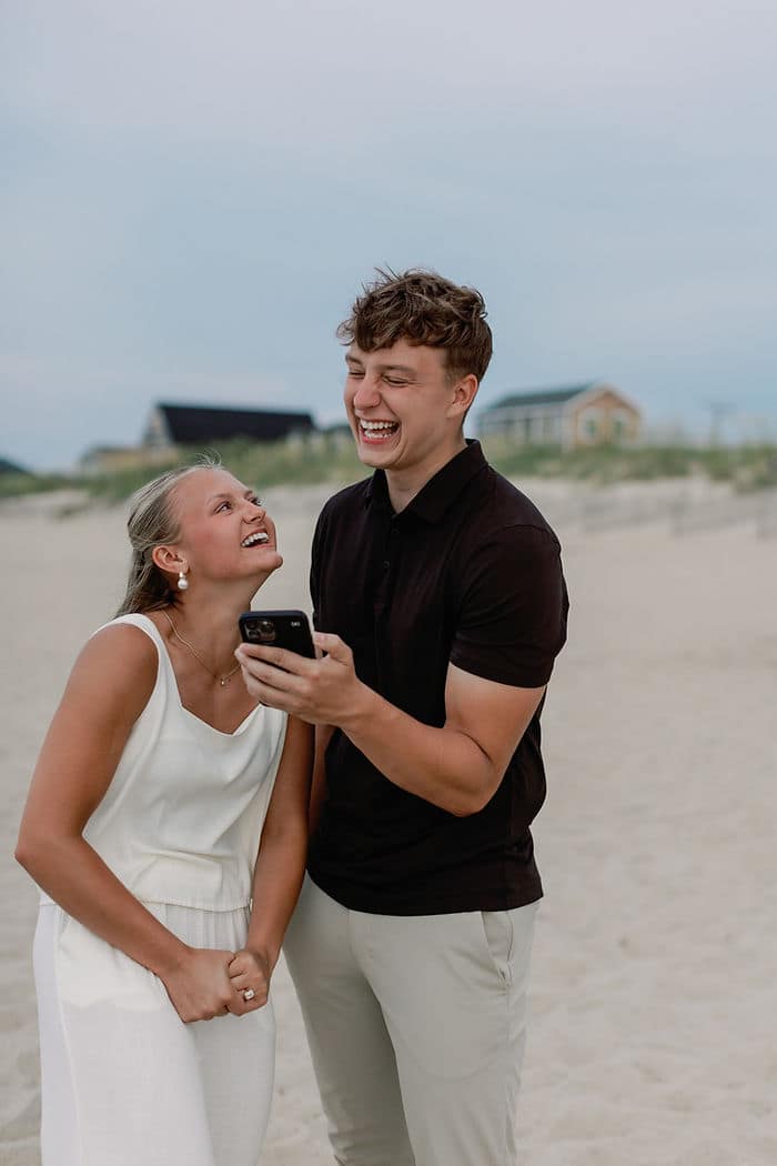 beach proposal ideas