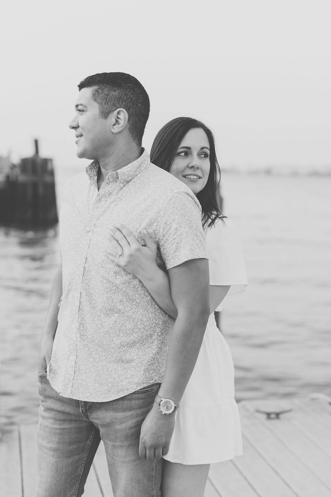 Old Town Alexandria Engagement Photography