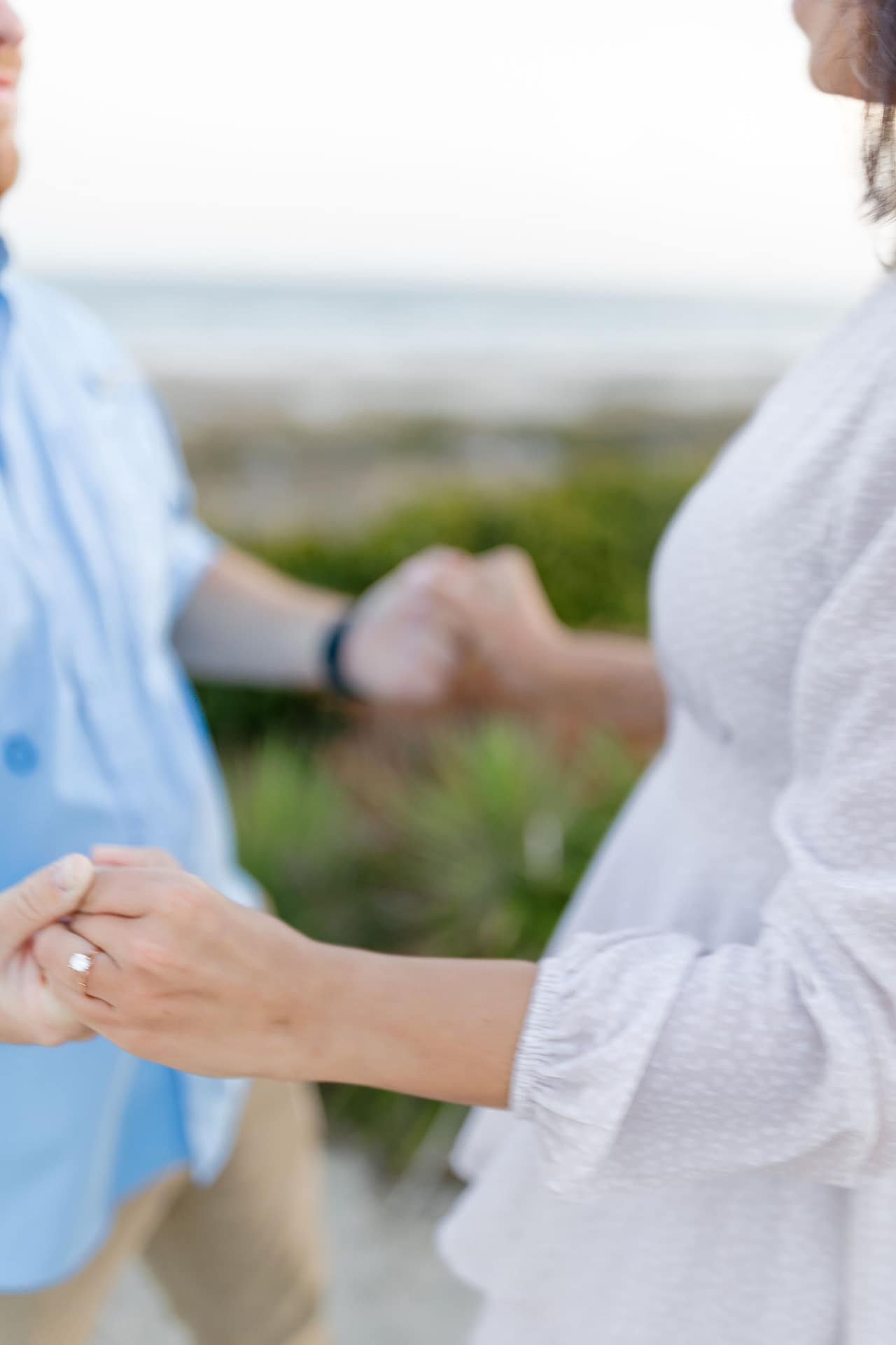 Beach engagement session ideas