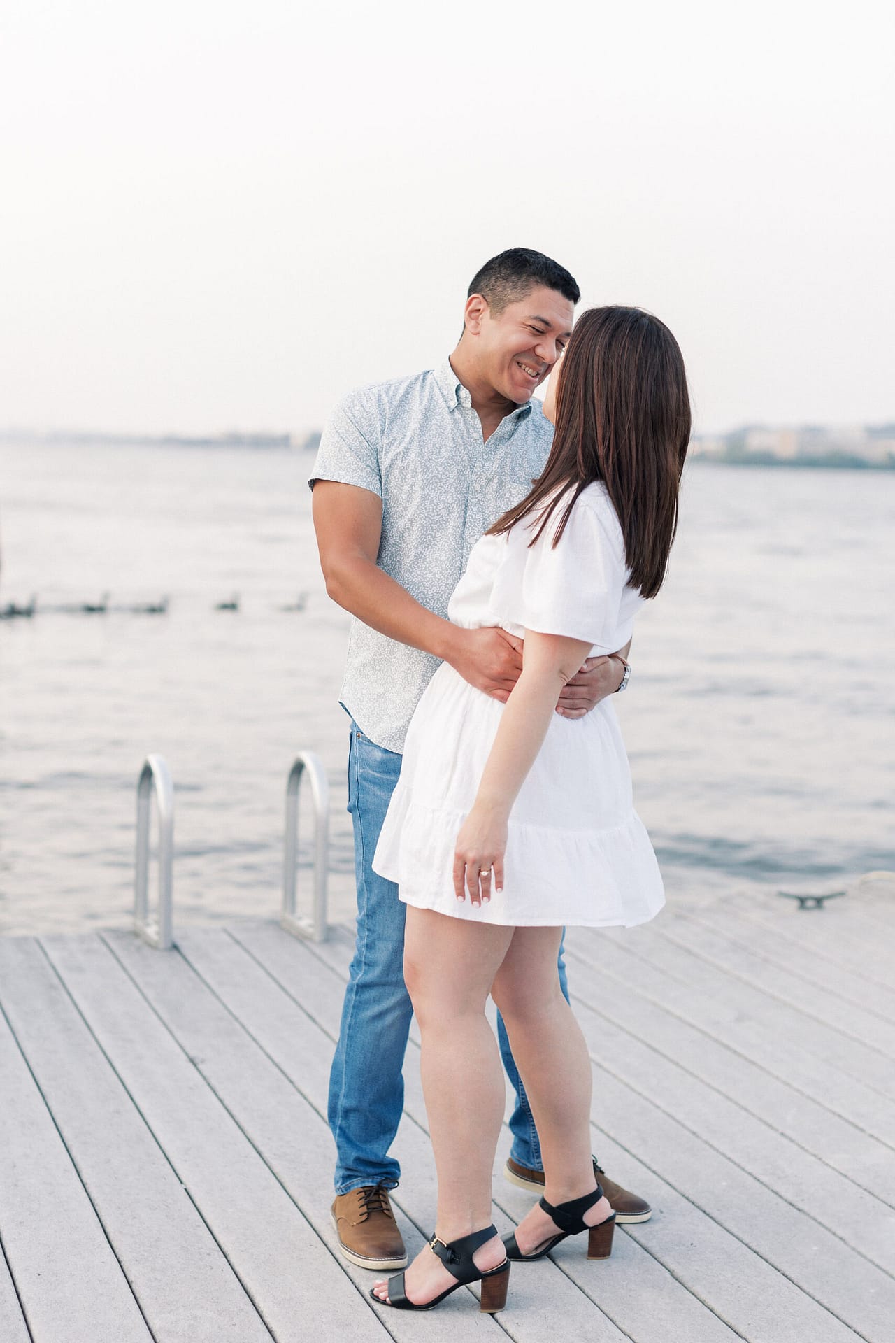 An Old Town Alexandria engagement