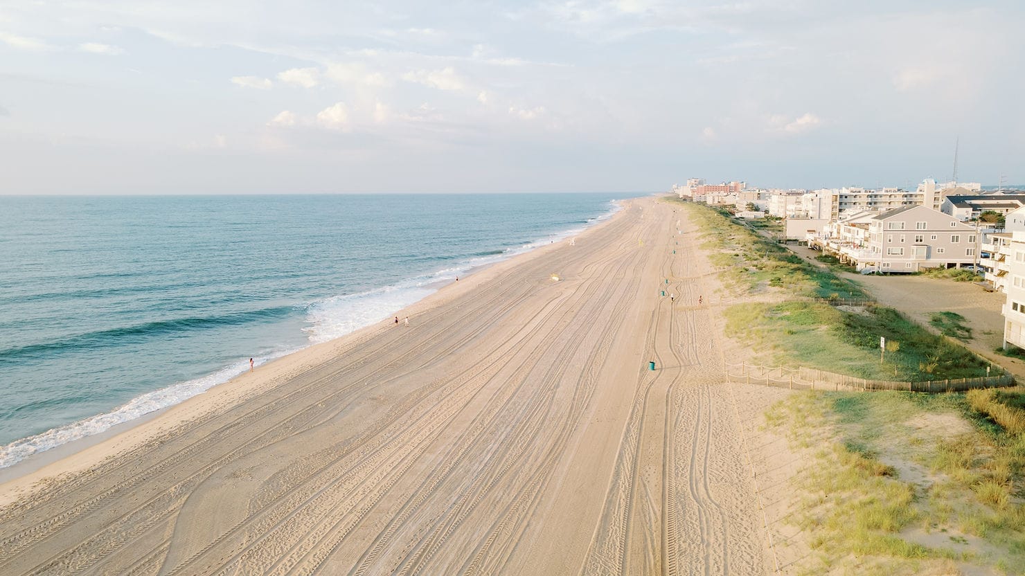 Ocean City Maryland provides a picturesque backdrop for a beach elopement