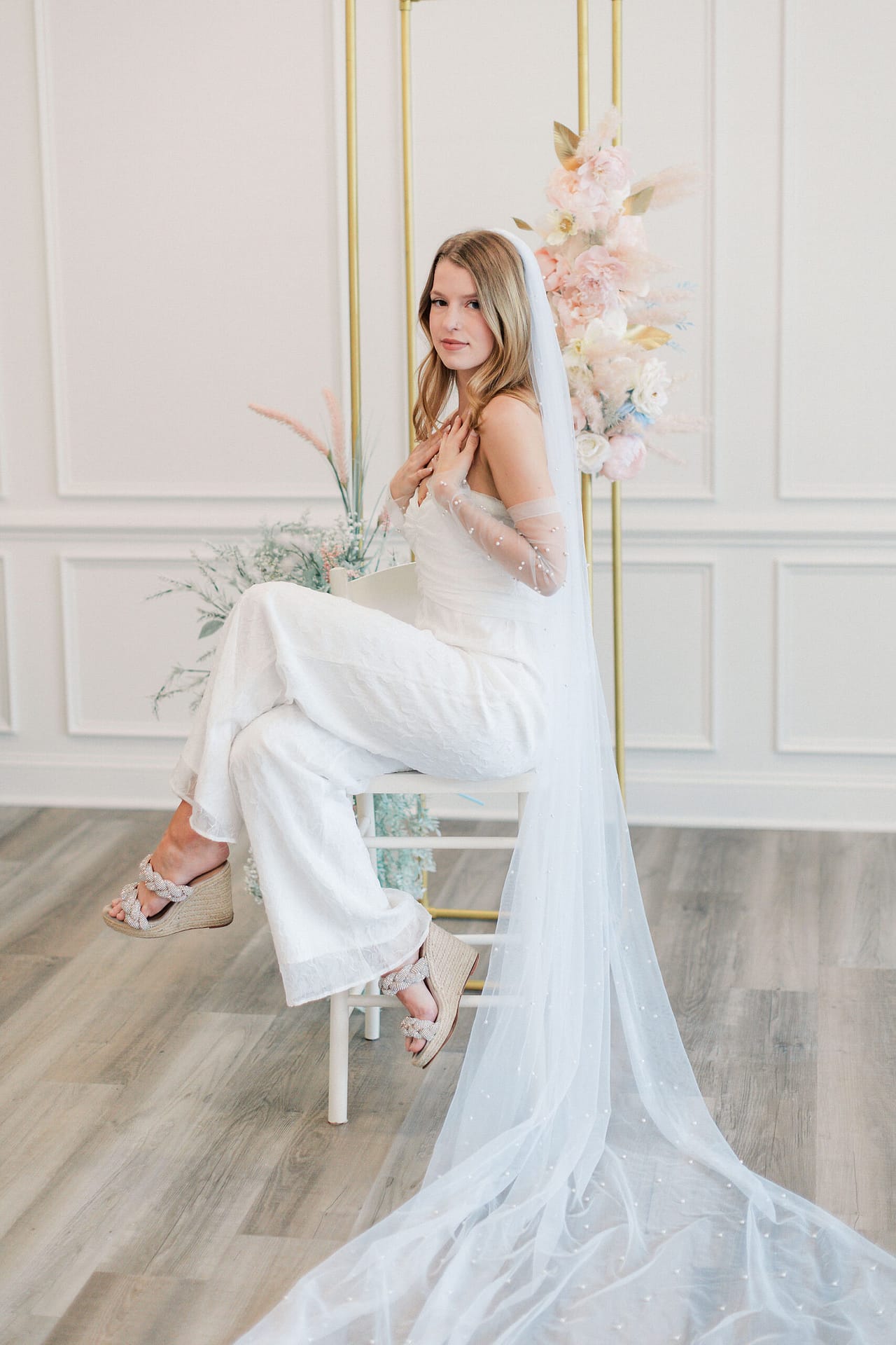 'Paper Rings' inspired bridal shoot