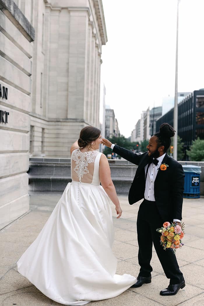 National Portrait Gallery Wedding portraits in Washington DC